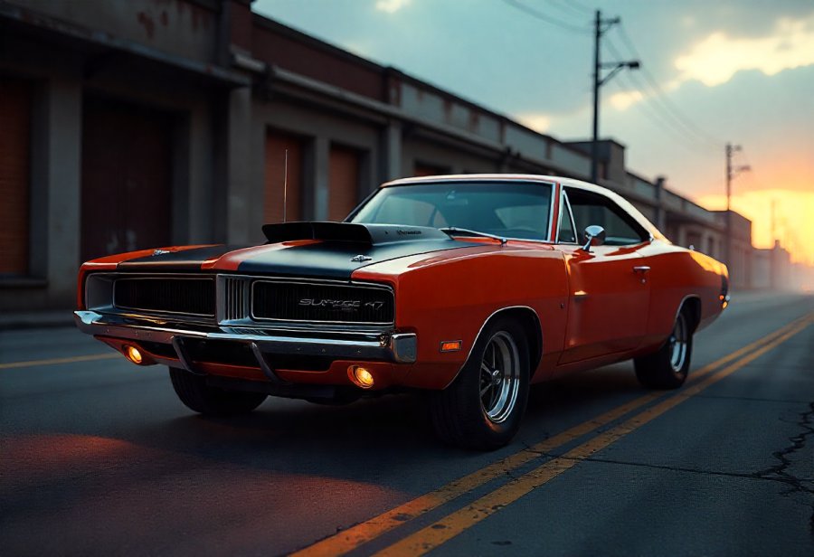 Unleashing the Untamed Power and Rebellion of the Dodge Charger